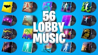 Fortnite  All 56 Lobby Music Packs [upl. by Renmus671]