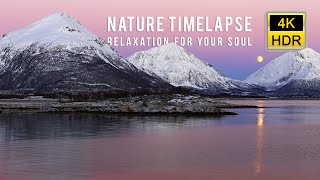 4K HDR Nature Timelapse Relaxation for your Soul [upl. by Nazler]