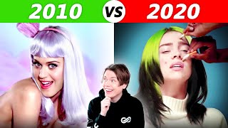 POPULAR Songs in 2010 vs 2020 [upl. by Kyle671]