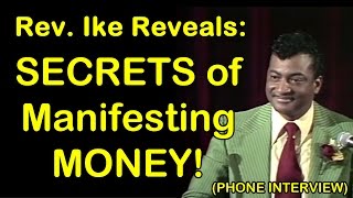 Rev Ike Reveals Secrets of MANIFESTING Money  Rare Recorded Interview with Michele Blood [upl. by Prevot612]