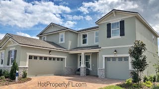 New Model Home  Clermont FL  355990 Base  45 Bedrooms  Optional Inlaw Suite  Waterbrooke [upl. by Bondon]