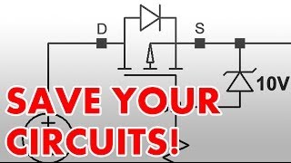 How to protect circuits from reversed voltage polarity [upl. by Lindsy]