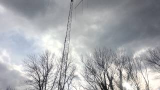 How to raise cb antenna tower the easy way [upl. by Farrell]