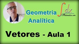 GRINGS  Geometria Analítica  Vetores  Aula 1 [upl. by Ayekehs]