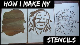 How I Make My Stencils [upl. by Iggam]