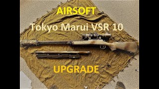 Airsoft Tokyo Marui VSR10 Upgrade [upl. by Lipps99]