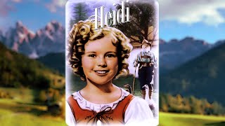 HEIDI 1937 Film Completo HD Colorizzato [upl. by Dalt]