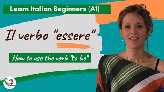 14 Learn Italian Beginners A1 How to use the verb “essere” “to be” [upl. by Luebke]