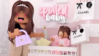 Rich Moms Morning Routine with a SPOILED BABY  Roblox Bloxburg Roleplay [upl. by Ephram]