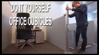 Ideas For Do It Yourself Office Cubicles [upl. by Laohcin]