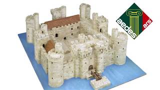 Aedes Ars  Bodiam Castle model kit [upl. by Atinit]