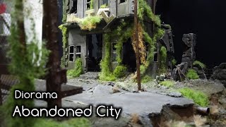 DIY PostApocalyptic Diorama Using Foam for Building Structures [upl. by Kuehnel694]