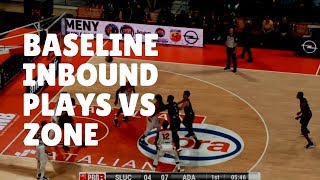 Best Basketball Baseline Inbound Plays vs Zone [upl. by Cates227]