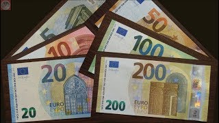 Die neuen 100 Euro und 200 Euro Banknoten [upl. by Anaed210]