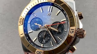 Breitling Chronomat B01 UB0134101B1U1 Breitling Watch Review [upl. by Atsillac895]