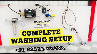 The Complete Car Wash Setup  Manmachineworks [upl. by Euqinom]