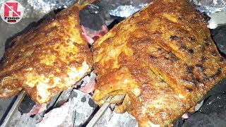 Pomfret grilled fish  fish bnane ki asaan recipe [upl. by Nrubliw]