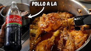 Pollo a la Coca Cola Facil y Rico  Abelca [upl. by Conlon]