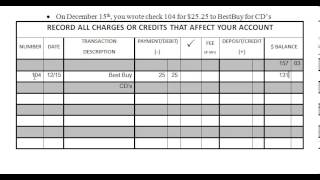 Check Register [upl. by Pears]