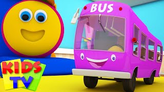 Bob The Train  Wheels On The Bus Go Round And Round  Nursery Rhymes  Kids Songs  Kids Tv Bob [upl. by Gayla175]