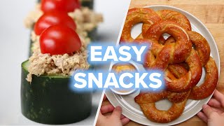 18 After School Snacks Anyone Can Make • Tasty [upl. by Janine]