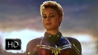 Captain Marvel vs Thanos  Avengers Endgame 2019 HD [upl. by Htnnek]