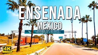 Ensenada Drive On A Beautiful Sunny Day  Baja California  Mexico 4K [upl. by Gregoor]