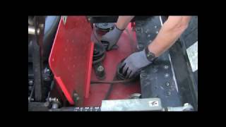 Gravely Deck Idler Pulley Replacement [upl. by Amehr379]