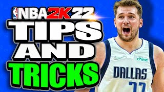 23 Tips And Tricks You NEED To Know In NBA 2K22 [upl. by Fiora25]