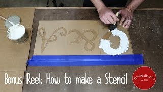 How to make a DIY stencil [upl. by Kay110]