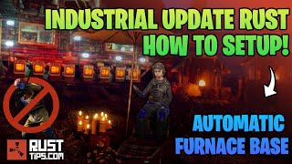 Rust  🏭 Industrial Update  Remote Large Furnace [upl. by Yrffej]