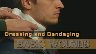 Dressing and Bandaging Bleeding and Wounds [upl. by Nemlaz]