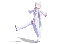 Re  Zero Emilia  Love Decoration  Dance 恋愛デコレート MMD [upl. by Chandless259]