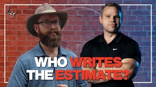 Who is Supposed to Write the Estimate feat Matt Danskin with Restoration Referral System [upl. by Liberati343]