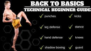 Back To Basics  Technical Beginners Guide To Kickboxing [upl. by Noryv]