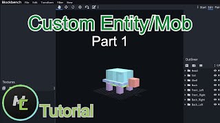 Mcreator Tutorial Custom EntityMob Part 1 [upl. by Bicknell161]