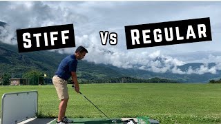 Driver Stiff vs Regular Shaft  Midhandicapper [upl. by Nyrahs]