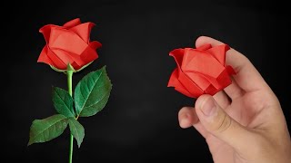 Origami Kawasaki Rose  Simplified Version [upl. by Yehudi]