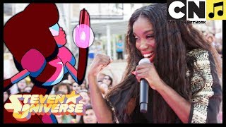 Steven Universe  Stronger Than You  Estelle Performs LIVE MUSIC VIDEO  Cartoon Network [upl. by Caty]