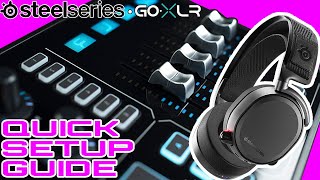 Arctis Pro Wireless  GoXLR  A quick setup guide [upl. by Atinar]