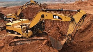 Wheel Loaders Heavy Transports Excavators And Construction Sites  Heavy Machinery Movie [upl. by Platas]