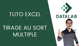 Tuto Excel  Faire un tirage au sort multiple [upl. by Odrareve59]