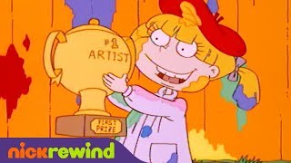 Angelica the Artist  Rugrats  Nicktoons [upl. by Kotz474]