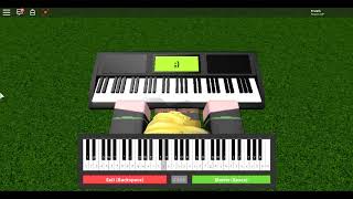 Creeper Awww man Revenge On Roblox Piano [upl. by Notreb]