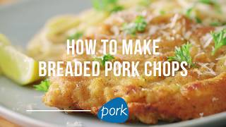 How to Make Breaded Pork Chops [upl. by Osbourne437]