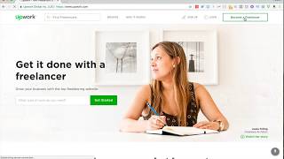 How to Sign up for Upwork [upl. by Rennug]