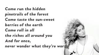 Colors of the Wind  Tori Kelly with Lyrics [upl. by Rolandson373]