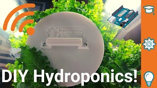 DIY Hydroponic Garden wArduino and IoT [upl. by Mckee]