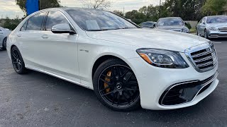 2020 Mercedes Benz S63 AMG Test Drive amp Review [upl. by Junji]