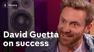 David Guetta interview English a victim of his own success [upl. by Darreg]